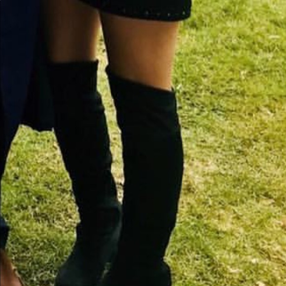 Over the knee black boots - Picture 1 of 6